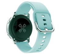 SCWZZWSY Suitable for silicone watch strap 18mm 20mm silicone replacement watch, quick release flat interface smooth sports style