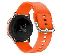 SCWZZWSY Suitable for silicone watch strap 18mm 20mm silicone replacement watch, quick release flat interface smooth sports style