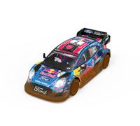 Scalextric Ford Puma Wrc Kenya Mud Effect Car Blue Kids