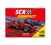 SCX C10368 Compact 1:43 Formula Challenge Battery Powered Starter Set