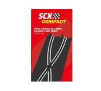 Slot Car SCX Scalextric Compact C10472X200 Track Lane Change 2 Units