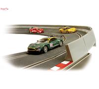Scalextric Banked Curve Silver Kids