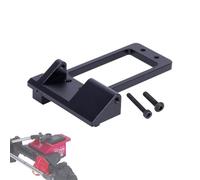 SCX10 III Servo Mount, Aluminum Front Axle BAT AR45P Servo Mount, Low Center of Gravity AR45P Portal Mount for 1/10 RC Crawler Car SCX10 III AR45P Portal Axle LCG Chassis SCX10 III Upgrades (Black)