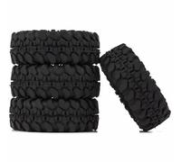 SCX24 50mm Heavy Duty All-Terrain Tires Design Tool-Free Installation (4PCS) High Grip Tires For Remote Control Cars