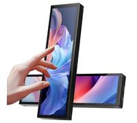 SCXryllexa 8. 8 Monitors, 170 Ultra Wide Touch Screen 480 x 1920 IPS Long Bar LCD Display for RasPi for Windows HDR Computer Case, Plug and Play