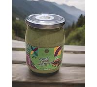 Scyavuru Pistachio Cream Spread with Kadayif 600g - Authentic Sicilian Pistachio Spread With Kadayif Crunch - Smooth & Velvety - Ideal for Toast, Desserts & Baking - Gluten Free