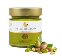 Scyavuru Sicily Salted Pistachio Cream, Premium Quality Pistachio Spread Cream Imported from Italy, 7.05 Oz (200 G) (Pack of 2)