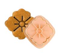 scyca 2025 Cookie Cutter,Year of the Snake Cookie Cutter | 2025 New Year Cookie Cutter - Holiday Cookie Cutters with Comfort Grip, Cookie Cutter and Stamp
