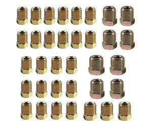 scyca Brake Lines Nut, Brake Lines Assembly | Stainless Brake Lines Pipe Connector,Brake Lines Connector Brake Oil Pipe Nut Union for Car Truck