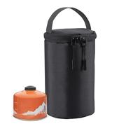 scyca Camping Storage Bag for Tanks,Propane Tank Bag - Cylindrical Carbon Bag for Propane Tank Storage,Propane Tank Cover for, Black Large, Consulte la descripción, See description