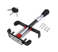 scyca Car Brake Lock | Multi-Purpose Stainless Steel Car Pedal Lock Van Security Lock Car Van Brake Clutch Lock Car Theft Prevention Device Automotive Anti-Theft System | for, Trucks, SUV