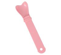 scyca Cat Stripe Happy Spoon, Cat Strip Feeder | Cat Snack Scoop, Heart-Shaped Stripe Squeeze Spoon | Portable Wide Mouth Cat Food Spoon, Cat Food Dispenser