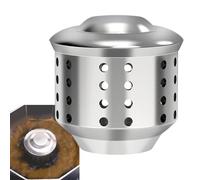 Scyca Coffee Pot Splash Guard, Portable Coffee Machine Protection, Silver, Splash Proof Cover for Easy Cleaning