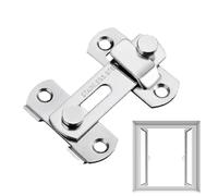 scyca Door Latch,Sliding Barn Door Lock - Heavy Duty Barn Door Latch for Door | Child Safety Door Latch, Locks and Latches