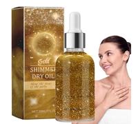 scyca Highlighter Body Oil,Shiny Body Glitter Makeup Dry Oil | Moisturizing Body Makeup Shine Glitter for Shoulders, Face, Eyes, Legs
