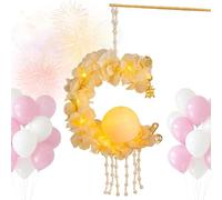 scyca Mid Autumn Lantern for Kids, Mid Autumn LED Flashlight | Cute Flower Lantern for Kids | Cute Rabbit Paper Handheld Flashlights for Kids, Small Lantern