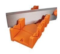 scyca Mitre Boxes,45 Degree Cutting - Steel Back Saw For Accurate Cutting, Hand Saw Box, Clamping Mitre Saw Box, Adjustable Angles For Woodworker, Carver, Carpenter