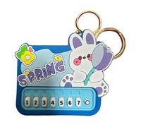 scyca Portable Keyboard Instrument Keychain, Small Piano Charm Keychain | Playable Pocket Piano Keychain Bag | Creative Piano Keychain for Kids, Girls, Boys,