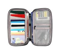 scyca RFID Wallets for Women, RFID Wallet for Men - Wallet with Card Holder Multifunctional Card Wallet for Women, Card Wallet for Men Wallets for Credit Cards, dark grey, Consulte la descripción, See