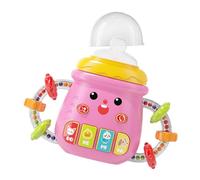 scyca Sippy Bottle for Child | Spill-Proof Feeding Bottle with Rattle Soothing Cup | Developmental Feeding Cup for Boys Girls, at Home, Travel