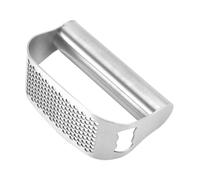 scyca Stainless Steel Garlic Rocker, Garlic Press, Meat Grinder, Manual Press Chopper, Garlic Masher Ring, Rustproof Garlic Chopper Tool with Ergonomic Handle, Kitchen Tool for