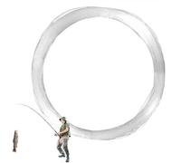 scyca Transparent Fishing Wire, Nylon Fishing Line - Fish Catch Rope, Anti-rust Kite Fly Throwing Rope for Sea Fishing, High Embroidery Craft Thread