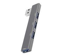 scyca USB Hub for Laptop, USB Hub for PC - 4 Port USB Adapter - USB Splitter USB Expander for Laptop, Flash Drive, Printer, Camera, Keyboard,