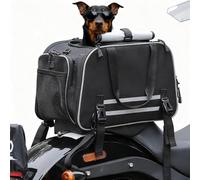 SCYDIT Motorcycle Dog Carrier for Suzuki Intruder C800 2001-2025 Back Seat Vehicle-Mounted Pet Carrier Portable Travel Bag Cat Carrier Bag