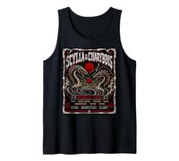 Scylla and Charybdis Greek Mythology Heavy Metal Odyssey Tank Top