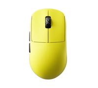 SCYROX V8 Gaming Mouse, Ultra-Lightweight 36g±3g, Symmetrical Shape, Kailh Optical Switch, Nordic 52840 MCU, PAW 3950 Chip, Web Based Driver, for Claw and Fingertip Gamers, 8K Dongle Included (Yellow)