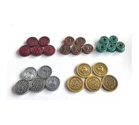 Scythe And Expeditions: Metal Coins Upgrade Pack - Brand New & Sealed