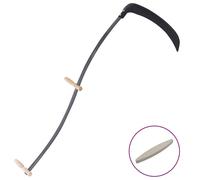 Scythe with Grinding Stone 145 cm trimmer grass strimmer vidaXL