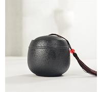 SCZMBLTLNV Cremation Urn Pet For Dogs Cats Ashes Keepsake Memorial Box Funeral Set Burial Urns For Cremated Remains Ash Vial Adult Funeral Urn Pet Cat And Dog Urn 6400(Black,S)