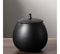 SCZMBLTLNV Cremation Urn Pet For Dogs Cats Ashes Keepsake Memorial Box Funeral Set Burial Urns For Cremated Remains Ash Vial Adult Funeral Urn Pet Cat And Dog Urn 10424(Black)