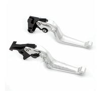 SCZMBLTLNV for NVX 155 AEROX Aerox155 2017 2018 CNC 3D Snake Aluminum Motorcycle Accessories Adjustable Brake Clutch Levers Brake(Silver-175mm)