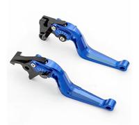 SCZMBLTLNV for NVX 155 AEROX Aerox155 2017 2018 CNC 3D Snake Aluminum Motorcycle Accessories Adjustable Brake Clutch Levers Brake(Blue-175mm)