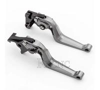 SCZMBLTLNV for NVX 155 AEROX Aerox155 2017 2018 CNC 3D Snake Aluminum Motorcycle Accessories Adjustable Brake Clutch Levers Brake(Grey-175mm)