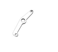 SCZMBLTLNV Gear Shift Stabilizer Aluminium Shifting Gear Stabilizer Shift Support Plate for HunterCub for CT125 CT110 for Hunter for CUB 2020-2023(Silver)