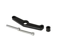 SCZMBLTLNV Gear Shift Stabilizer Aluminum for CT125 for Hunter for Cub for JA55 Shifting Gear Stabilizer Left Shift Bracket Lever Change(Black)