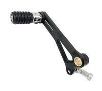 SCZMBLTLNV Gear Shift Stabilizer Aluminum Gear Shifter Shift Pedal Lever for Kawasaki for Z800 Z900 Z1000 Z1000R Z1000SX Z900RS Z900RS Cafe 2010-2019(Black Plus Silver)