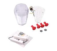 SCZMBLTLNV Lamp Tail Signal Light For 750 2004-2007 Taillight E-Mark Integrated Motorbike Rear Tail Brake Light Turn Signal Lamp Blinker(Clear)