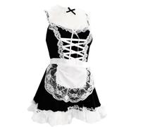 SCZSNYRX Sexy lingerie female role play large size maid outfit pure desire uniform temptation passion free to take off suit