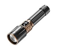 SD-5340 Multi-Functional Outdoor Strong Light LED Long-range Flashlight, Telescopic Flashlight Rechargeabl Zoom Plastic USB T0F8