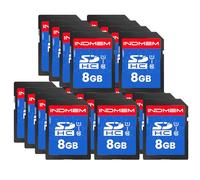 SD Card 8GB, 20-Pack UHS-I Class 10 MLC Flash Memory Card, High-Speed Secure Digital Cards for Cameras, DSLR, Action Cams - Reliable Storage