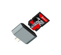 SD Card Reader for Iphone 17 16 15 Pro Max(2in1)USB C to Micro SD TF Adapter Type C Plug Camera Memory for Apple Android Computer for Ipad Compatible with Samsung Phone Macbook Fast Transfer converter