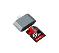 SD Card Reader Lightning Adapter Micro SD Card Reader Card for iPhone 14 13 Pro Max Camera Mobile Phone Memory Card for iPad Card Reader for Apple TF Memory Stick Memory Card Reader to Digital Camera