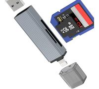 SD Card Reader USB 3.0 Adapter for iPhone14 13 12 Pro Max Digital Camera Memory Stick Lightning Micro SD TF OTG Transfer Converter for Apple for iPad Cable Dongle External Port Computer Photos Macbook