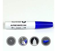 SD COLORS ALPINE WHITE 300 New Touch Up Paint Pen REPAIR KIT 12ML SCRATCH CHIP BRUSH COLOR CODE 300 (JUST PAINT)