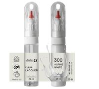 SD COLORS ALPINE WHITE 300 TOUCH UP 20 ML PAINT BRUSH REPAIR SCRATCH CHIP (PAINT+LACQUER)