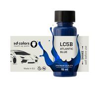 SD COLORS ATLANTIC BLUE LC5B New Touch Up Paint 15 ML REPAIR SCRATCH CHIP BRUSH COLOR CODE LC5B ATLANTIC BLUE (JUST PAINT)
